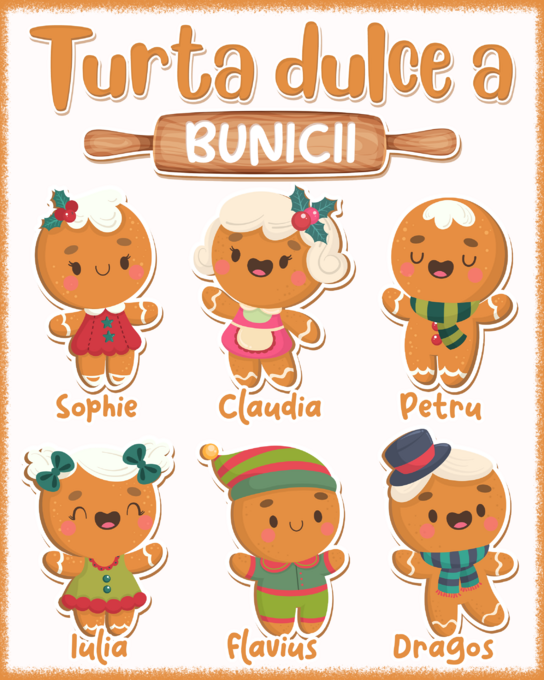 Familia turtă dulce