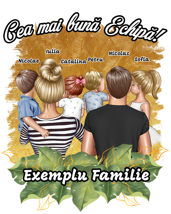 Familie cu maxim patru copii