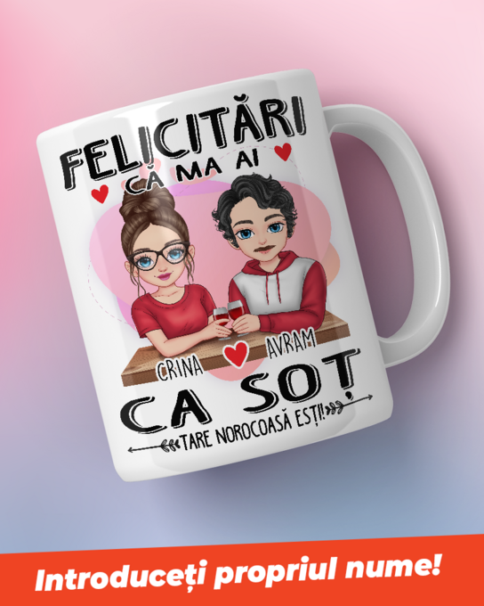 FELICITĂRI că ma ai ca soț