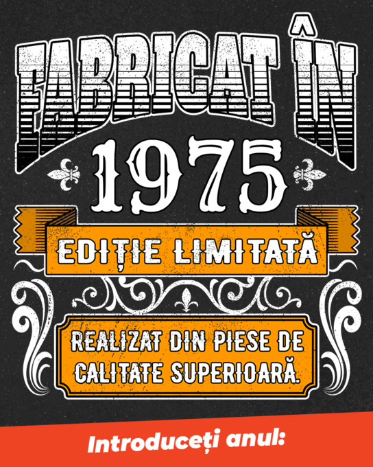 Realizat din piese de calitate