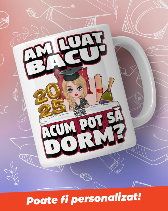 Acum pot sa dorm cană