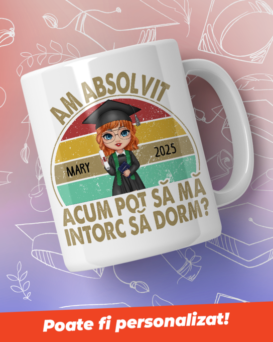 Diplomă retro cană