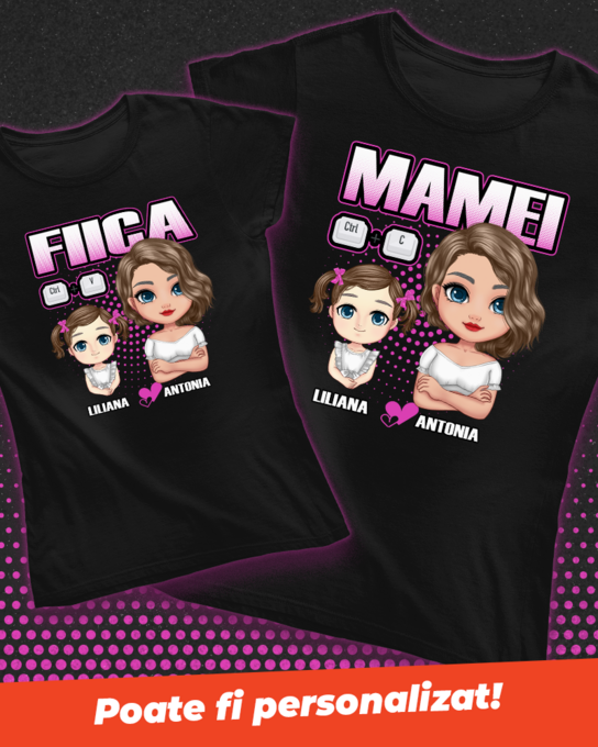 CTRL V Fiica mamei