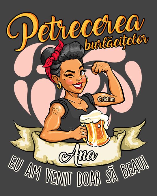 Petrecerea burlăcițelor cu Pinup