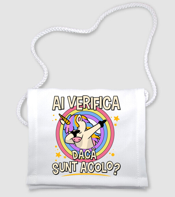 Ai verifica dacă sunt acolo? model alb pe tricou
