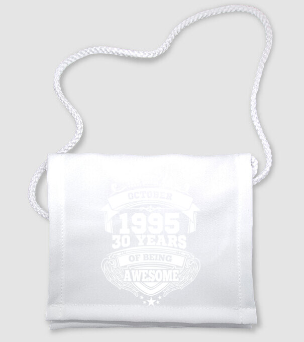Awesome being of october 1995 model alb pe tricou