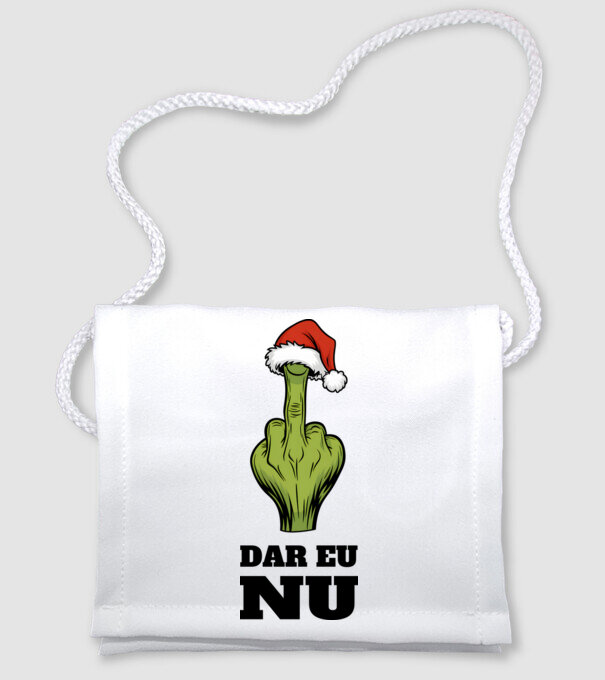 Dar eu NU alb model alb pe tricou