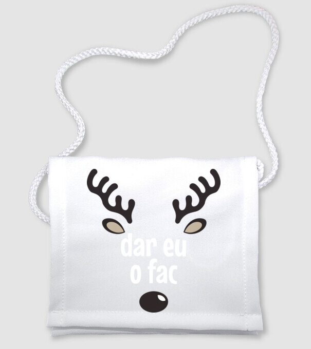 Dar eu o fac crăciun chiar căprioară Negru model alb pe tricou