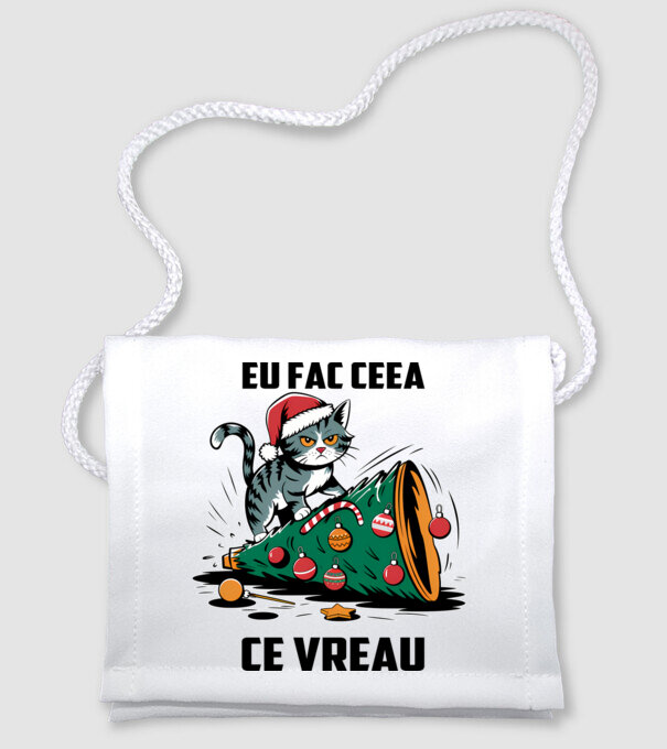 Eu fac ceea ce vreau Alb model alb pe tricou