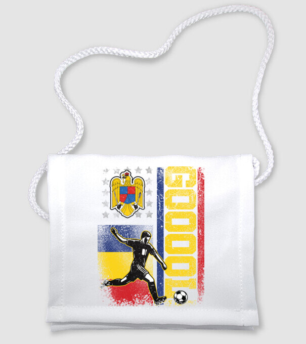 GOOOL model alb pe tricou
