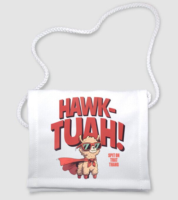 hawk tuah llama spit on that thang model alb pe tricou
