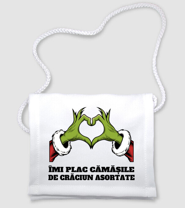 Îmi plac cămășile de crăciun asortate alb model alb pe tricou