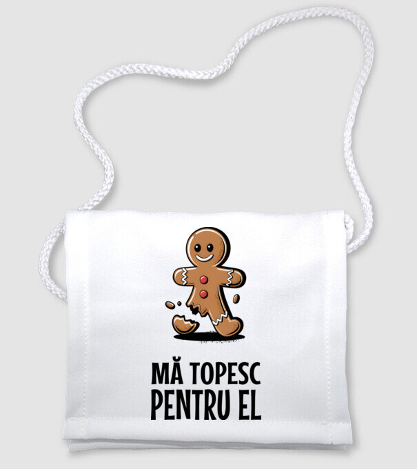 Mă topesc pentru el alb model alb pe tricou