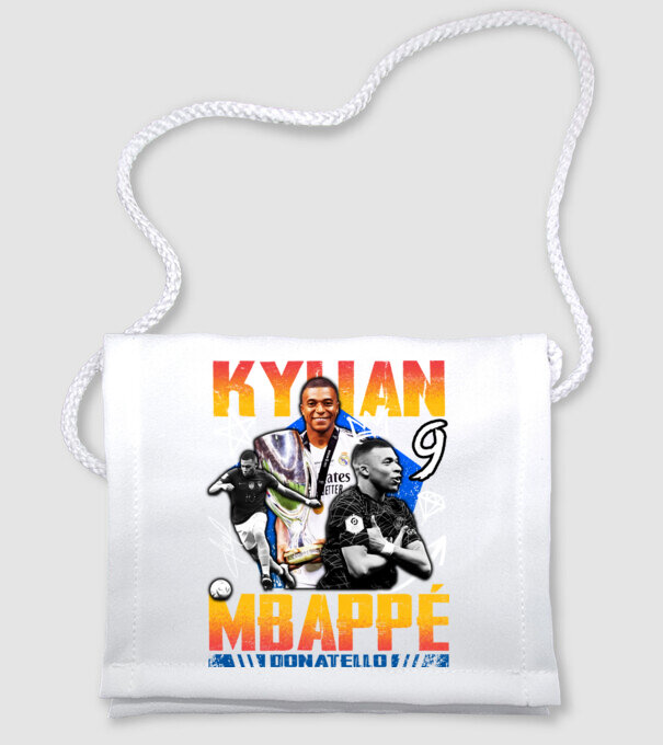 Mbappé tribute model alb pe tricou