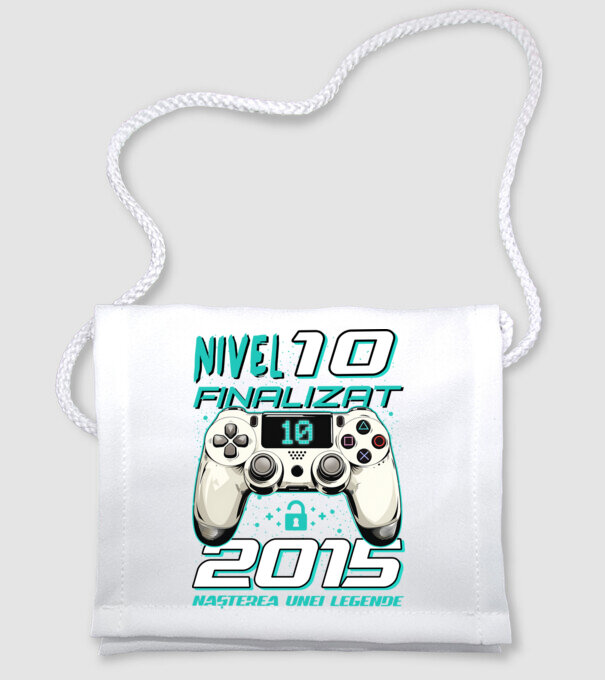 Nivel finalizat 10 2015 model alb pe tricou