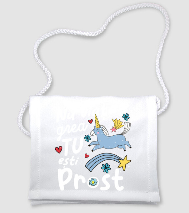 Nu viața e grea, tu ești prost model alb pe tricou
