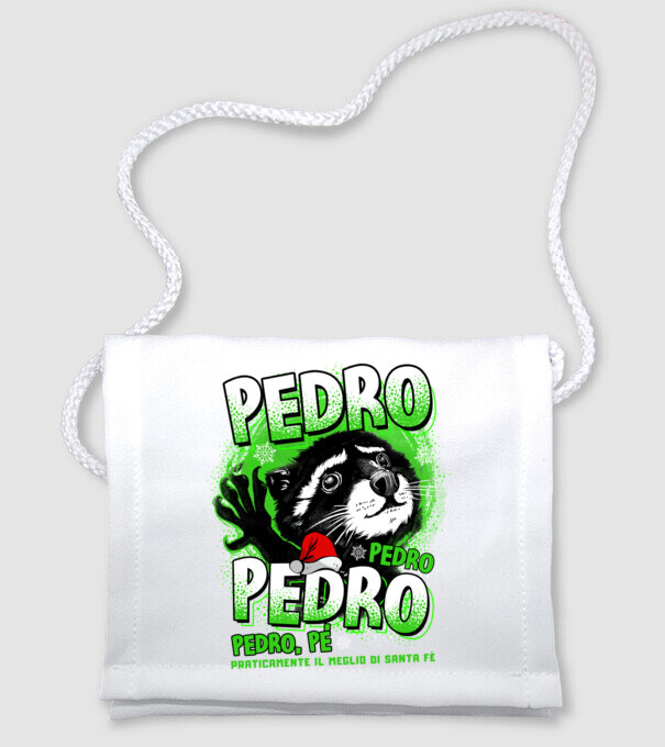 Pedro pedro christmas model alb pe tricou