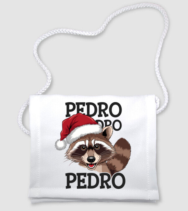Pedro pedro xmas model alb pe tricou