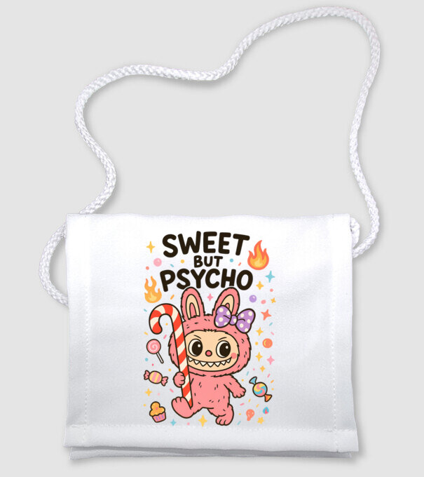 Sweet but psycho model alb pe tricou