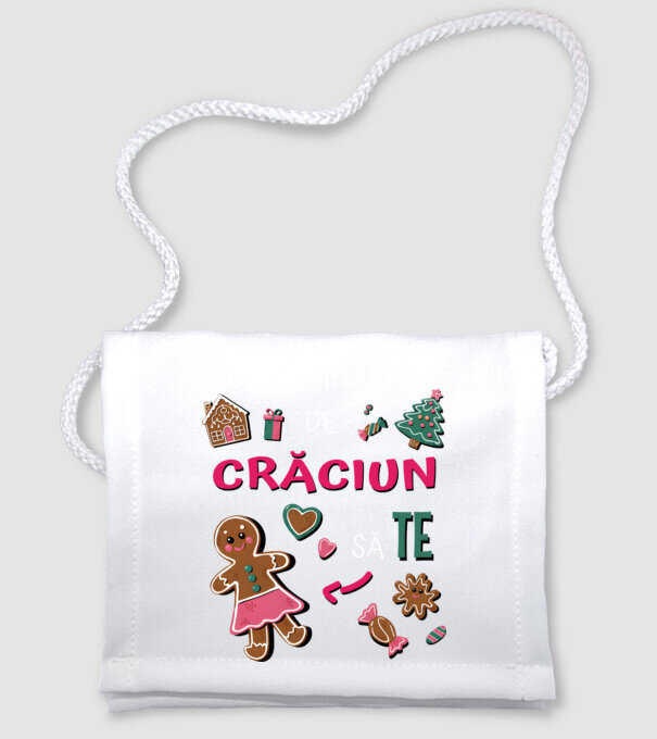 Tot ce-mi doresc de Crăciun să TE Femei Negru model alb pe tricou