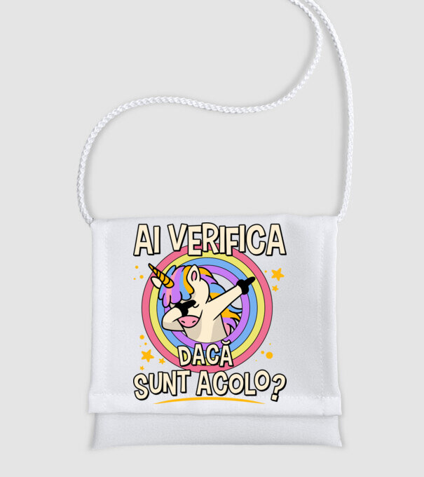 Ai verifica dacă sunt acolo? model alb pe tricou