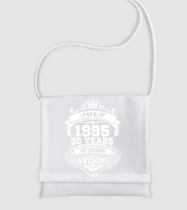 Awesome being of july 1995 model alb pe tricou