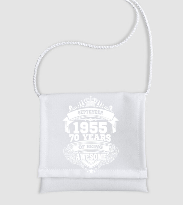 Awesome being of september 1955 model alb pe tricou