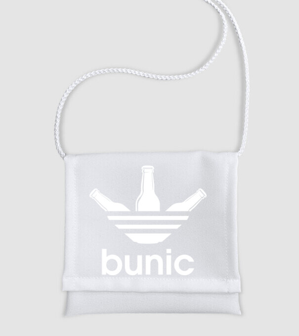 Bunicdidas model alb pe tricou