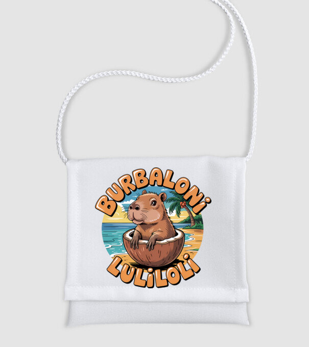 Burbaloni Luliloli model alb pe tricou