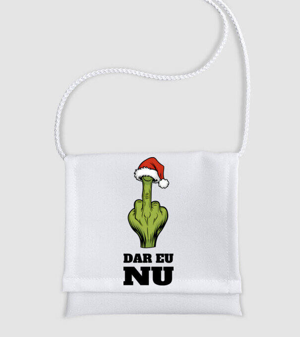 Dar eu NU alb model alb pe tricou