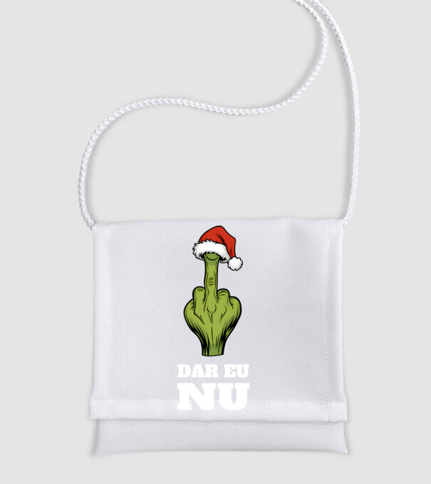 Dar eu NU Negru model alb pe tricou