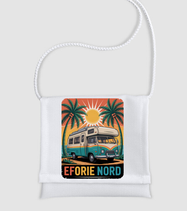 Eforie Nord model alb pe tricou