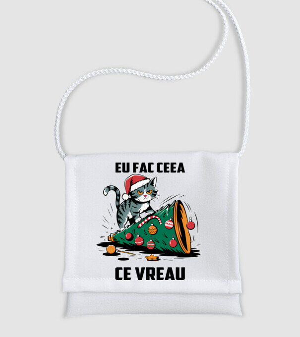 Eu fac ceea ce vreau Alb model alb pe tricou