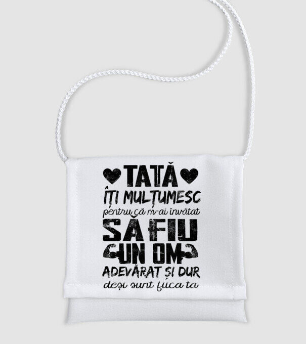 fiică crescută ca fiu Alb model alb pe tricou