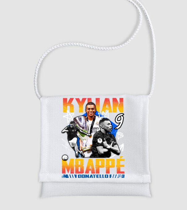 Mbappé tribute model alb pe tricou