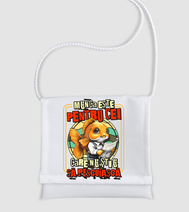 Munca este pentru cei care nu știu să pescuiască model alb pe tricou