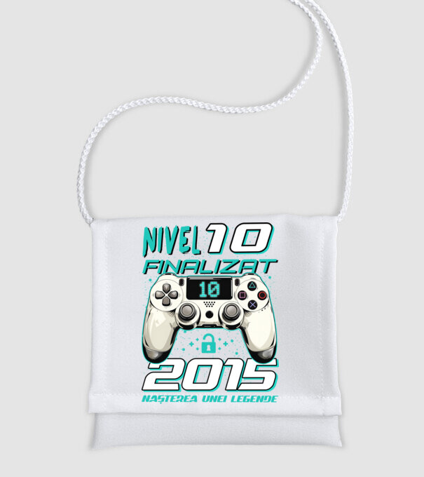 Nivel finalizat 10 2015 model alb pe tricou