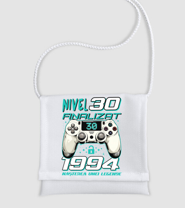 Nivel finalizat 30 1995 model alb pe tricou