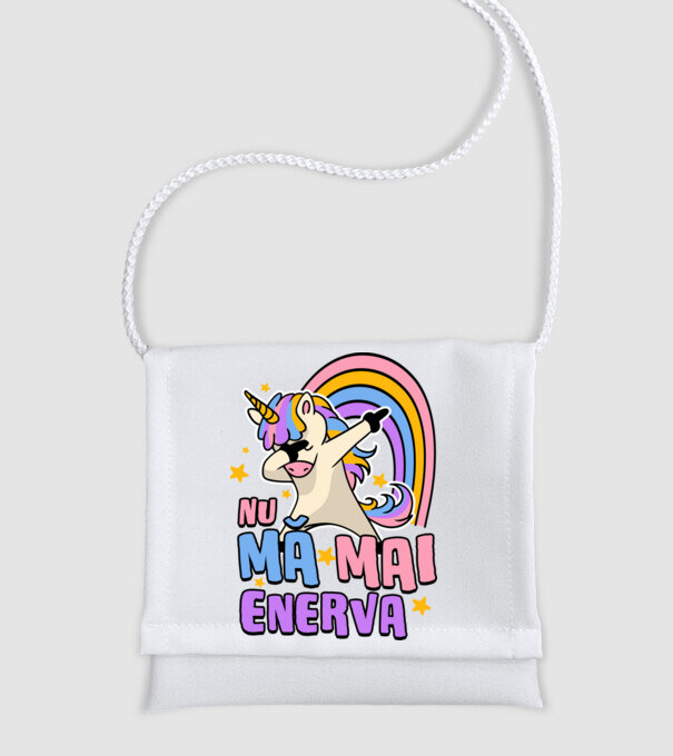 Nu mă mai enerva model alb pe tricou