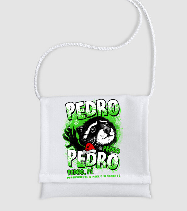 Pedro pedro christmas model alb pe tricou