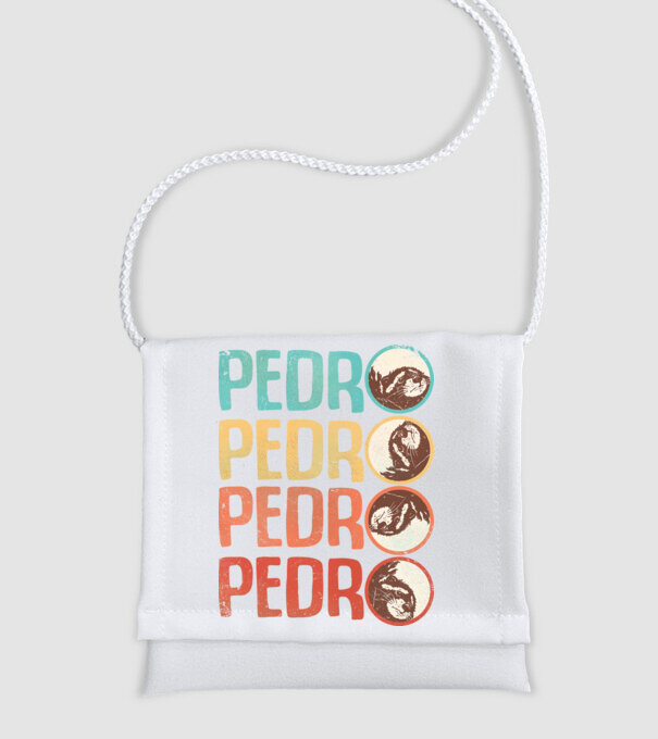 Pedro Pedro retro model alb pe tricou