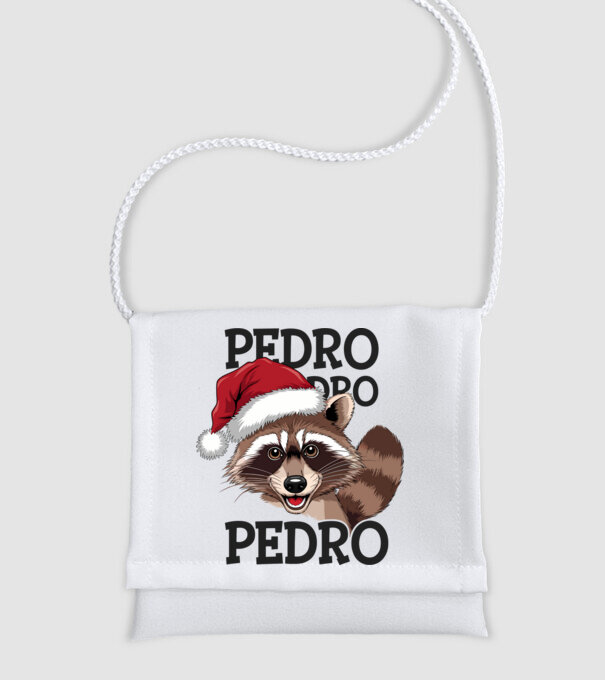 Pedro pedro xmas model alb pe tricou