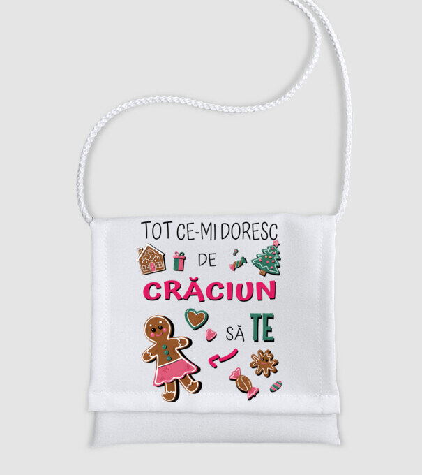 Tot ce-mi doresc de Crăciun să TE Femei alb model alb pe tricou