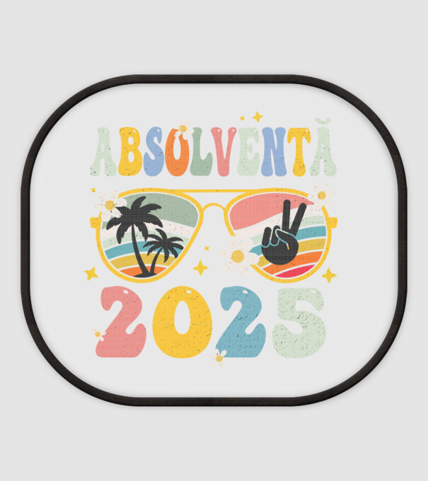Absolventă 2025 model alb pe tricou