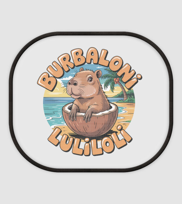 Burbaloni Luliloli model alb pe tricou