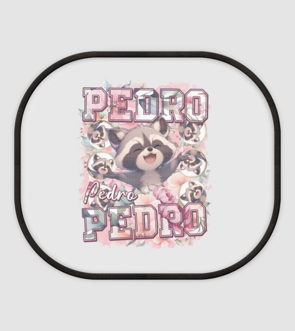 Girly Pedro model alb pe tricou