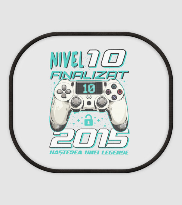 Nivel finalizat 10 2015 model alb pe tricou