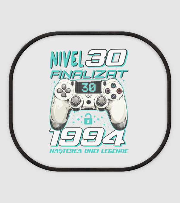 Nivel finalizat 30 1995 model alb pe tricou