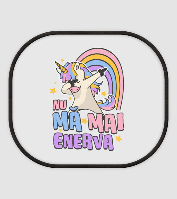 Nu mă mai enerva model alb pe tricou