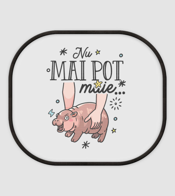Nu mai pot muie... model alb pe tricou